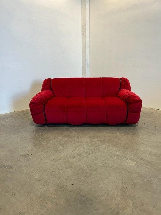 Arflex - Cini Boeri - Canapé - Bandes dessinées - Velours, Antiek en Kunst, Kunst | Designobjecten