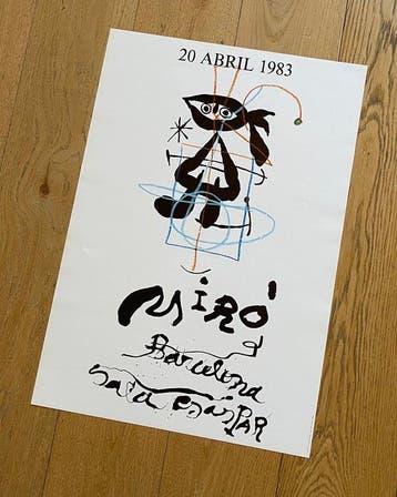 Joan Miró - Joan Miró – 20 Abril 1983 - Jaren 1980
