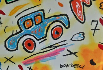 Bruno Donzelli (1941) - Viaggio con Basquiat