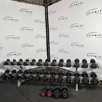 Hammer Strength Dumbell Set Incl Rek, Sport en Fitness, Ophalen of Verzenden, Nieuw, Overige typen