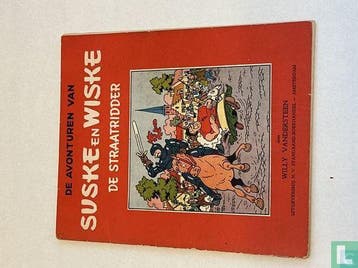 Suske en Wiske - De straatridder - 1956, Boeken, Stripverhalen, Eén stripboek, Verzenden, Gelezen, Vandersteen, Willy.