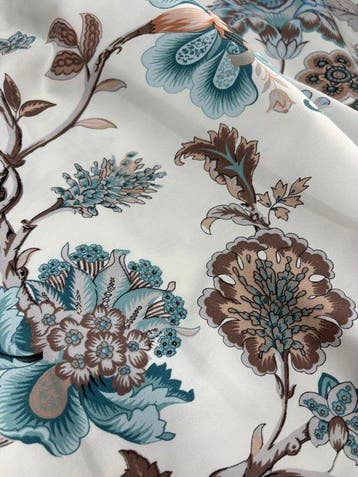 Tissu dameublement et de rideaux, coton satin luxueux,