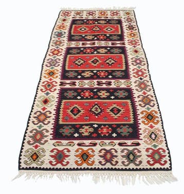 Anatolien Kelim Antik - Vloerkleed - 234 cm - 89 cm -, Huis en Inrichting, Stoffering | Tapijten en Vloerkleden, Nieuw