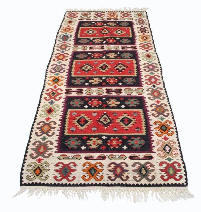Anatolien Kelim Antik - Vloerkleed - 234 cm - 89 cm -, Huis en Inrichting, Stoffering | Tapijten en Vloerkleden