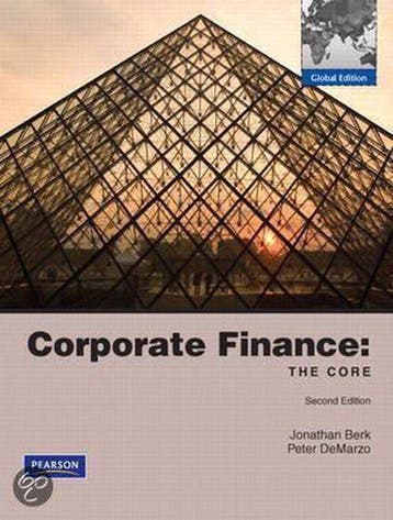 Corporate Finance: The Core with MyFinanceLab:Global Edition, Verzenden, Zo goed als nieuw, Berk Jonathan