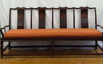 Settle (zitbank met hoge leuning) - Elm - China - Grote