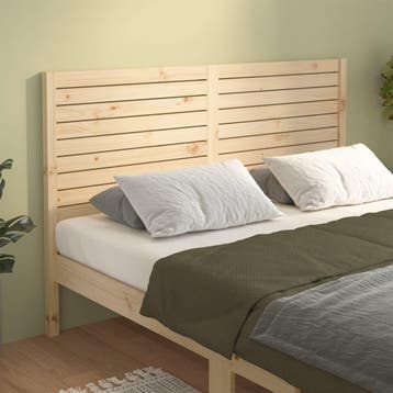 vidaXL Hoofdbord 126x4x100 cm massief grenenhout, Verzenden