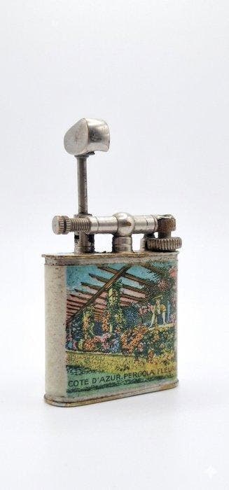 Azur Monaco - Briquet de poche - Acier (inoxydable)