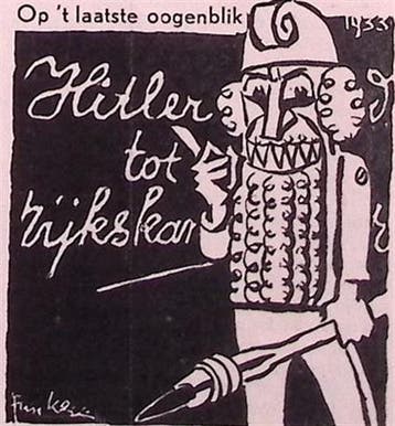 Spotprent over de benoeming van Adolf Hitler tot rijkskan..., Verzenden