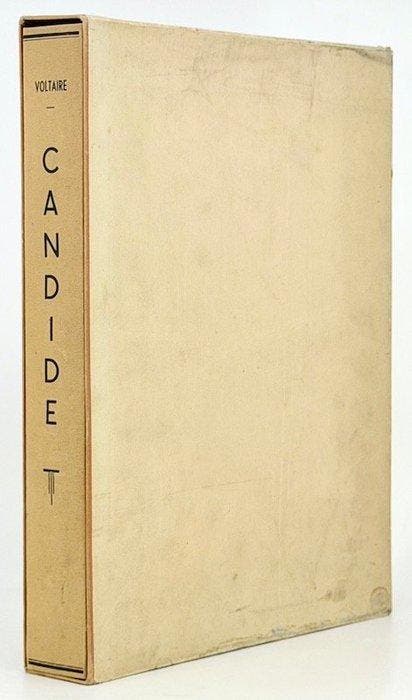 VOLTAIRE / Roger MAUGE - Candide - 1945, Antiek en Kunst, Antiek | Boeken en Manuscripten