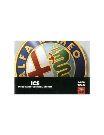 2000 ALFA ROMEO 166 ICS INSTRUCTIEBOEKJE FRANS, Ophalen of Verzenden