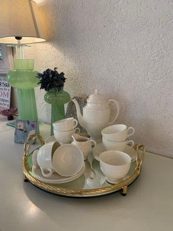 Wedgwood - John Goodwin - Koffieservies (16) - Edme -
