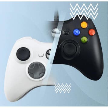 Gaming Controller voor Xbox 360 / PC - Gamepad met Vibratie, Verzenden, Nieuw