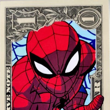 TOONS - WEB SLINGER — SPIDER-MAN — MARVEL — NO RESERVE