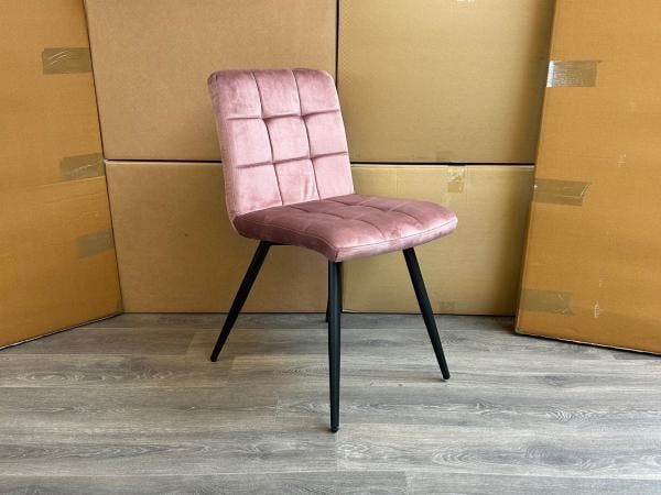 Veiling - Stoel Tilly (set van 4) Velvet - Velours - Oud Roz, Maison & Meubles, Chaises