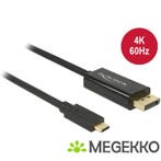 Delock 85256 Kabel USB Type-C male > DisplayPort male (DP, Computers en Software, Verzenden, Nieuw