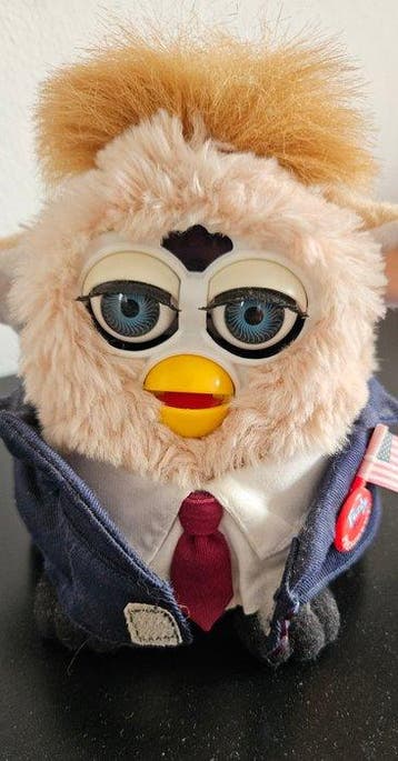 Furby - Figuur - Furby For President - Plastic, Bont,