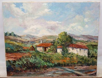 Enrique Koskaya (1901-1970) - Paisaje, Antiek en Kunst