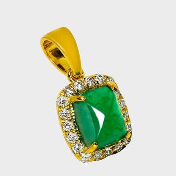 Sans prix de réserve - Pendentif - 14 carats IGI 1,16 ct