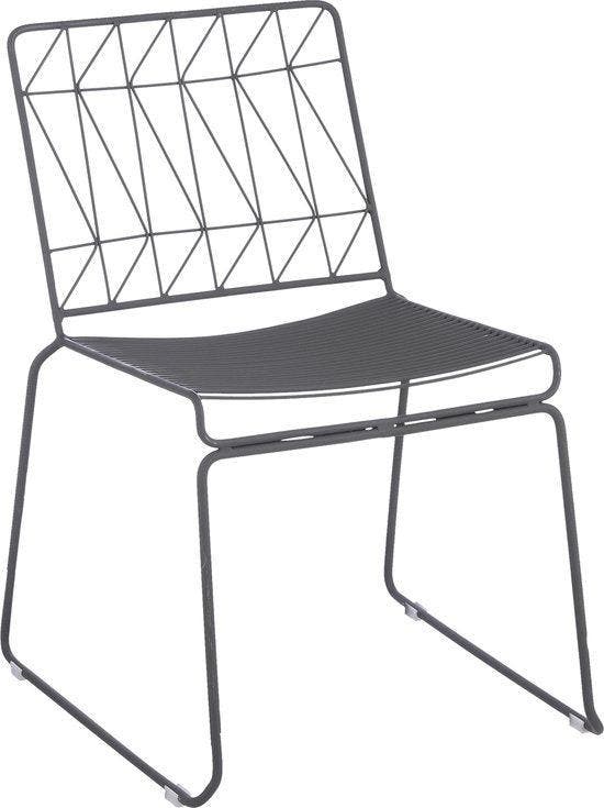 2dekans | Mica Decorations Bueno Tuinstoel - 53 x 55 x 77 cm, Tuin en Terras, Tuinsets en Loungesets, Ophalen of Verzenden