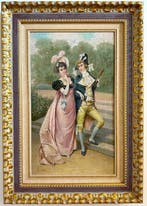 Carlo Ferranti (1840-1908) - Scena Galante