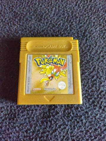 Nintendo - Gameboy Color - Pokémon Gold Version - Videogame