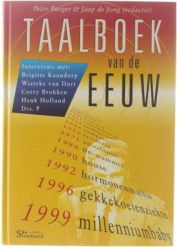 Taalboek van de eeuw - Burger, Boeken, Verzenden, Nieuw