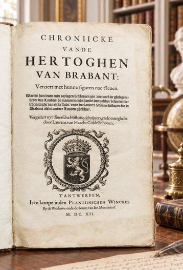 Van Haecht/Barlandus - Hertoghen van Brabant - 1612