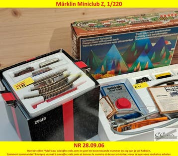 Märklin Miniclub Z, 1/220, Ophalen of Verzenden