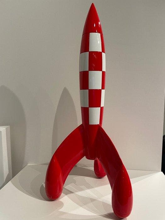 Tintin - 1 Statuette - Moulinsart 46994 - La Fusée - 60 cm, Livres, BD | Comics