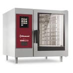 Combi-steamer | Gas | 6x GN 1/1 | Cleaning | Stoom +, Articles professionnels, Verzenden