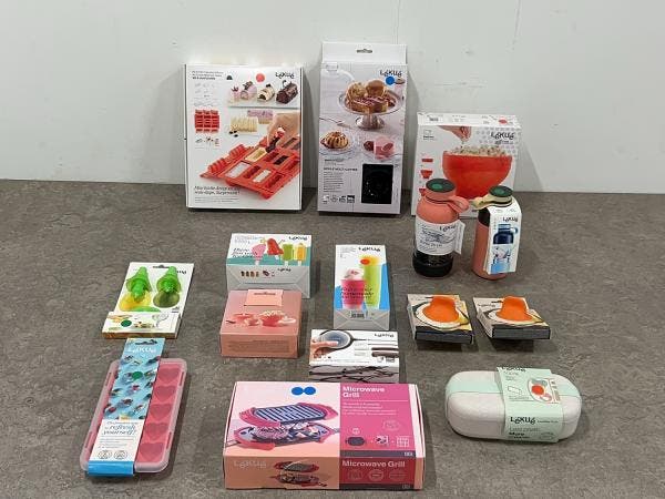 Veiling - Lékué keukenaccessoires set 15-delig, Huis en Inrichting, Keuken | Keukenbenodigdheden