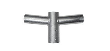 Lampenrek tweevoudig buis 60mm t.b.v.  t.b.v. montage schijn, Verzenden