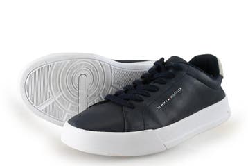 Tommy Hilfiger Sneakers in maat 44 Blauw, Kleding | Heren, Tommy Hilfiger, Zo goed als nieuw, Sneakers, Verzenden