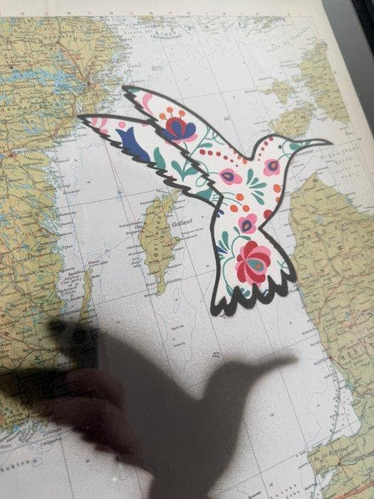 Ami Imaginaire (XX-XXI) - Scandinavian Colibri, Antiquités & Art, Art | Peinture | Moderne