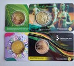 België. 2 Euro 2020/2025 (4 coincards) (Zonder minimumprijs)