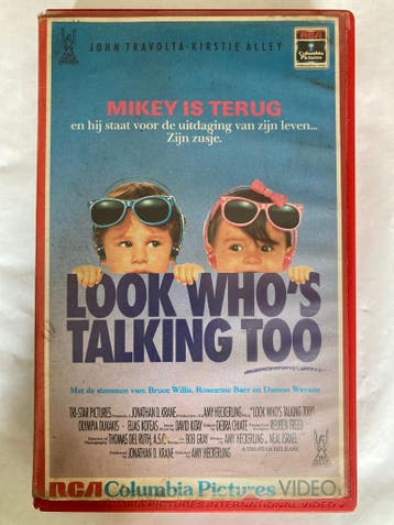 LOOK WHOS TALKING TOO (EX RENTAL) (VHS)