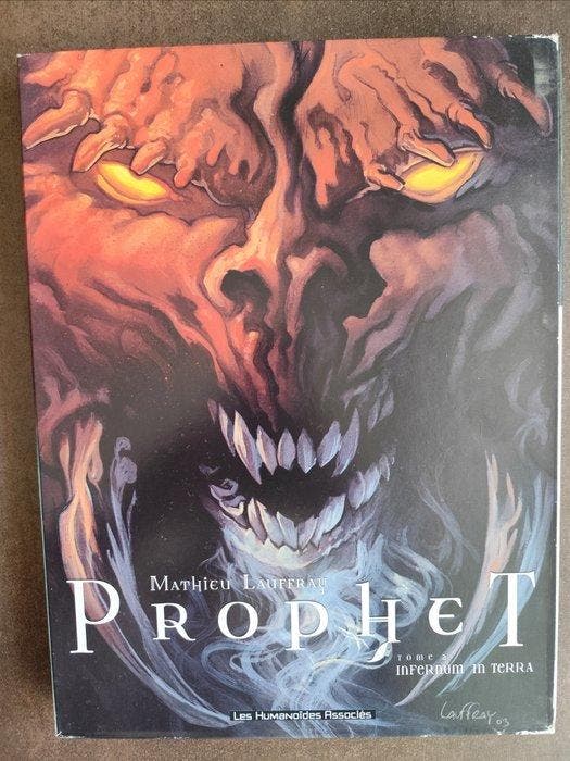 Prophet T1 + T2 + ex-libris + 2x dédicace - 2x C + coffret -, Boeken, Stripverhalen