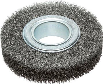 Ronde Borstel 178mm Staaldraad 50mm Montagegat, Verzenden, Nieuw