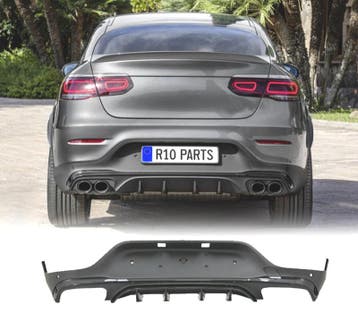 DIFFUSEUR MERCEDES GLC C253 COUPÉ AMG 15-18 LOOK GLC43 NOIR, Verzenden, Nieuw