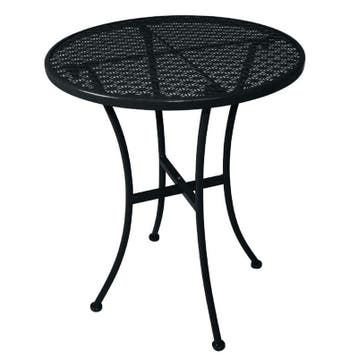 Tafel | Staal | Zwart | In-/Outdoor | Ø600x710(h)mm Bolero, Verzenden, Nieuw in verpakking