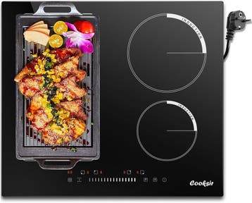 Inductie 59cm | 35% Korting Retour Deal | Direct koken, Verzenden, 4 kookzones, Zo goed als nieuw, Inbouw