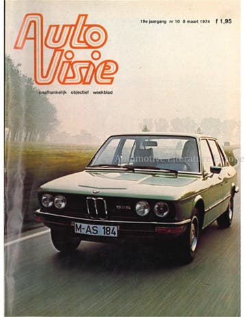 1974 AUTOVISIE MAGAZINE 10 NEDERLANDS, Ophalen of Verzenden, Nieuw