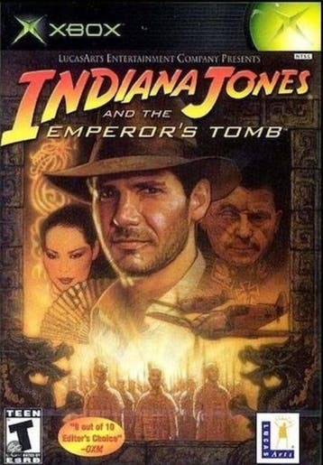 Indiana Jones the Emperors Tomb (Xbox Original Games), Ophalen of Verzenden, Zo goed als nieuw