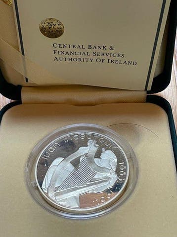 Ierland. 15 Euro 2007 Ivan Mestrovic Proof (Zonder