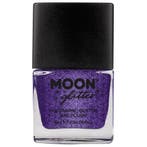 Moon Glitter Holographic Nail Polish Purple 14ml, Verzenden, Nieuw