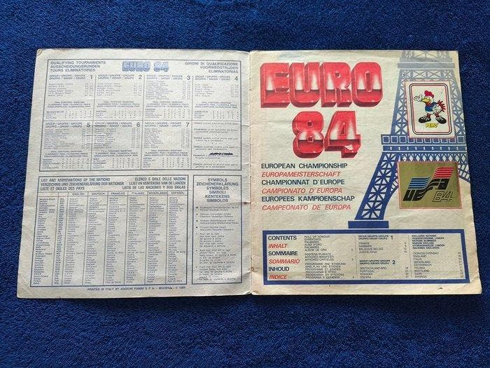 Panini Euro 84 Foil - 1 Compleet album - Excellent (EX), Collections, Autocollants