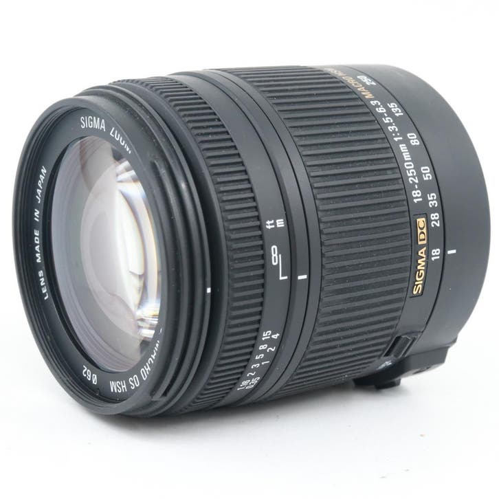 Sigma 18-250mm f/3.5-6.3 DC Macro OS HSM Nikon | Tweedehands, Audio, Tv en Foto, Foto | Lenzen en Objectieven, Zo goed als nieuw