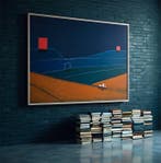 Maurizio Valch (1972) - XXL - Territorial Passage — Horizon, Antiek en Kunst, Kunst | Schilderijen | Modern