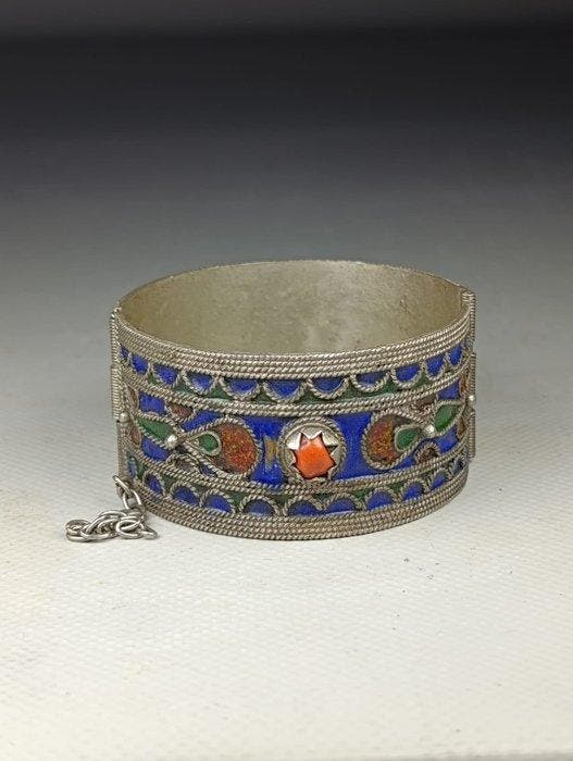 Berber/Kabylische armband - Algerije - Vintage, Antiek en Kunst, Kunst | Niet-Westerse kunst